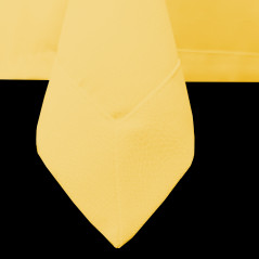 Żółty obrus plamoodporny Nel Julia mankiet 4cm